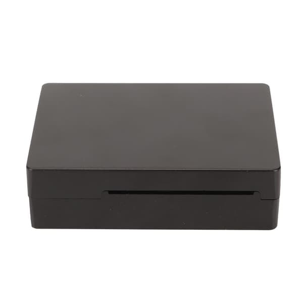 Kølekasse i aluminiumslegering med flere porte til Raspberry Pi 4B, sort