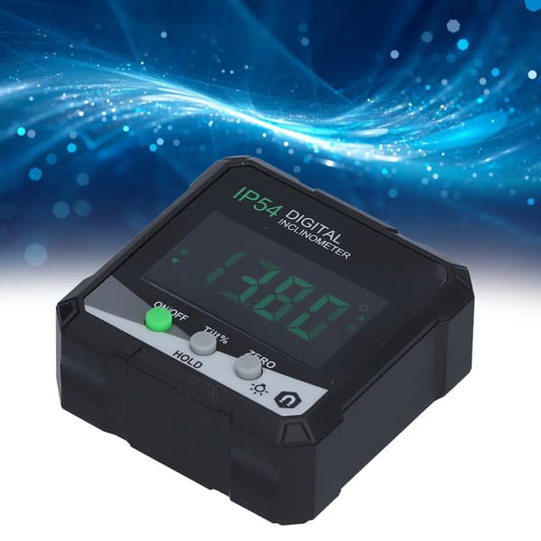 Digital vinkelmåler, gradskive, magnetisk base, LCD-display, 360° præcisionsniveauværktøj