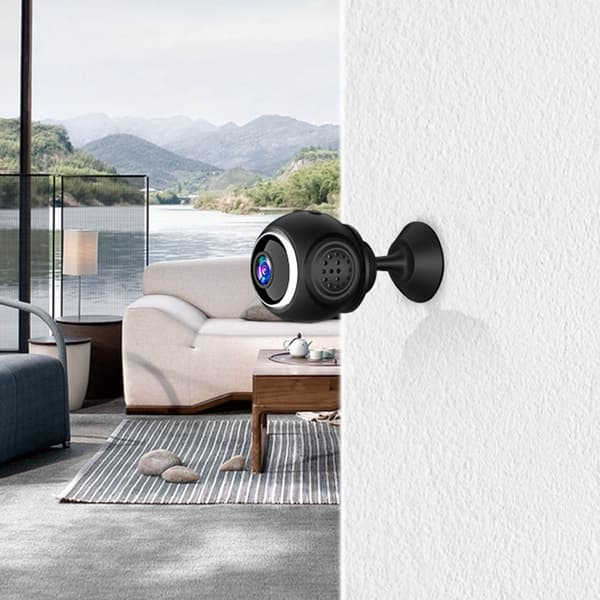 Trådlös säkerhetskamera 1080P WiFi minikamera för hemövervakning