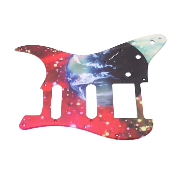 Elgitarr Plektrumskydd PVC Scratchplate Frontpanel Skydd Gitarrtillbehör