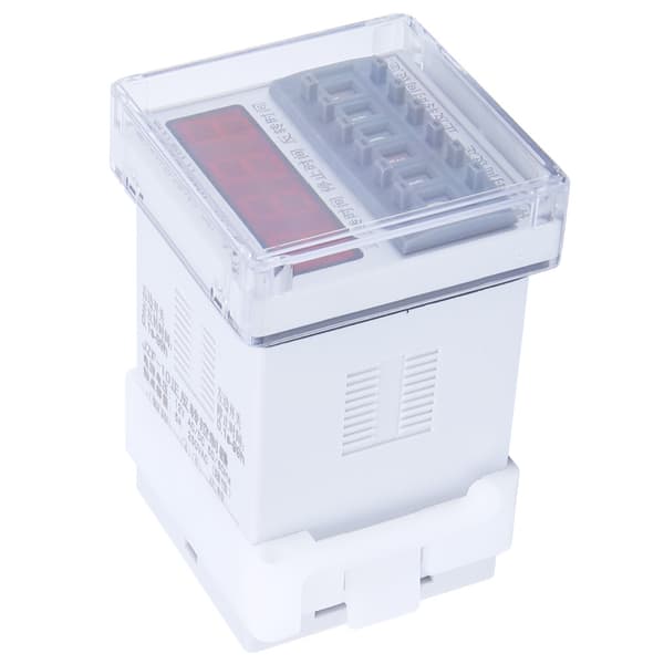 BERM JZF-10A LCD Tidsrelæ Motor CW/CCW Controller Timing Switch 0.1S-99H 12V AC/DC