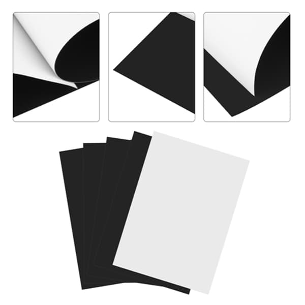 5 st A4 flexibelt magnetiskt bläckstråleskrivarpapper utskrivbart fotopapper magnet