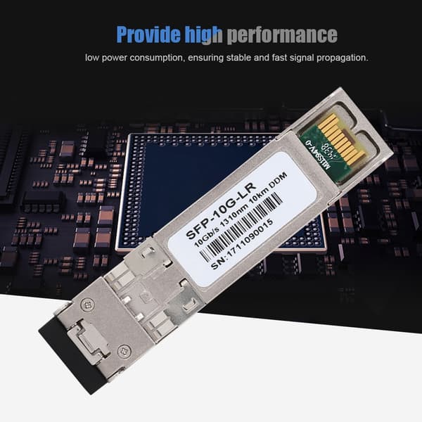 SFP-10G LR 10km 10GbE Single Mode Duplex Fiberoptisk Transceiver Modul