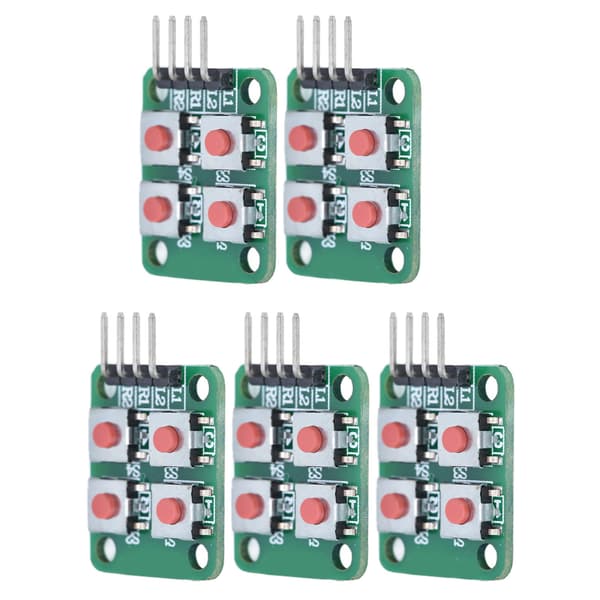 5 STK 2x2 Scan 4 Tastaturmodul Array Nøglekontaktmodul til elektrisk styring