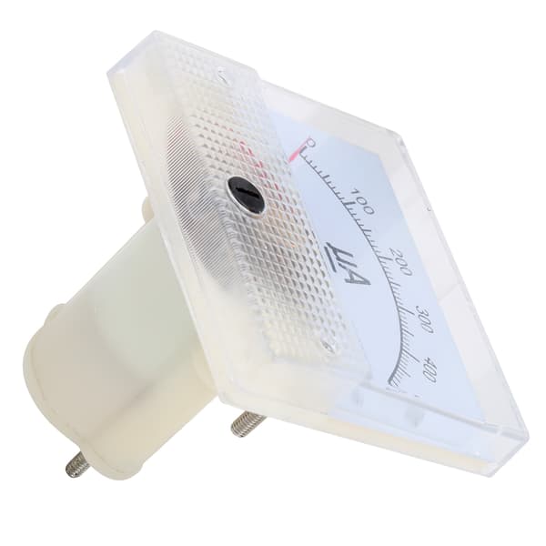 85C1 DC 0~500UA ABS Pointer Amperemeter Ampere Meter Panel Høj Nøjagtighed Strømmåler