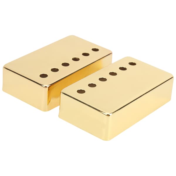 2x Elgitarr Pickup Skalöverdrag Nickel Guld 50/52 mm Gitarrreservdelar