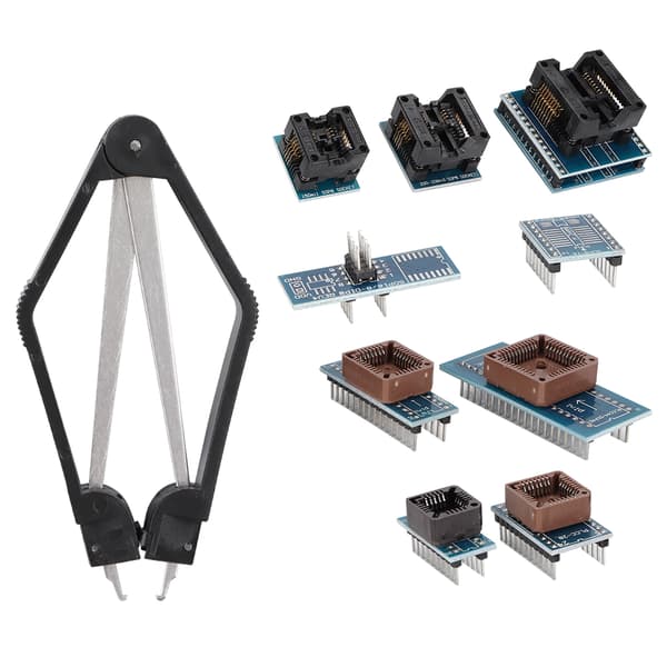 9 st IC-programmeringsadaptersats för TL866CS TL866A EZP2010 Chip Extractor Tool