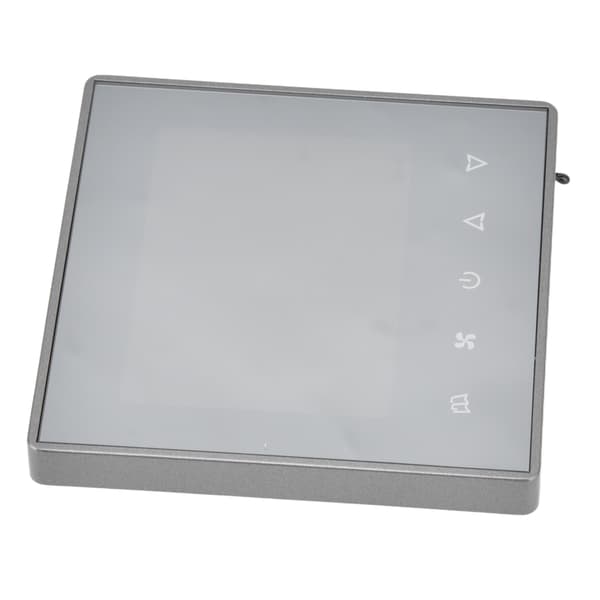 Digital termostat LCD-pekpanel Smart VVS-temperaturregulator för hemhotell AC220V Grå