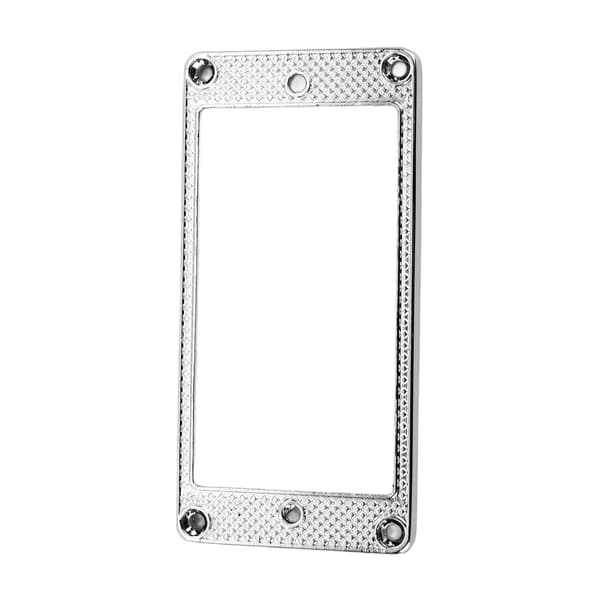 Silver Zinklegering Konturerad Gitarr Pickup Ram för Les Paul Elgitarr, Pro Monteringslist, 1-pack