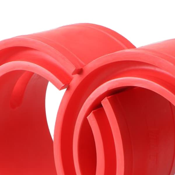 2-pak bilfjederafstandsring gummi stødpude buffer Power Flex A+