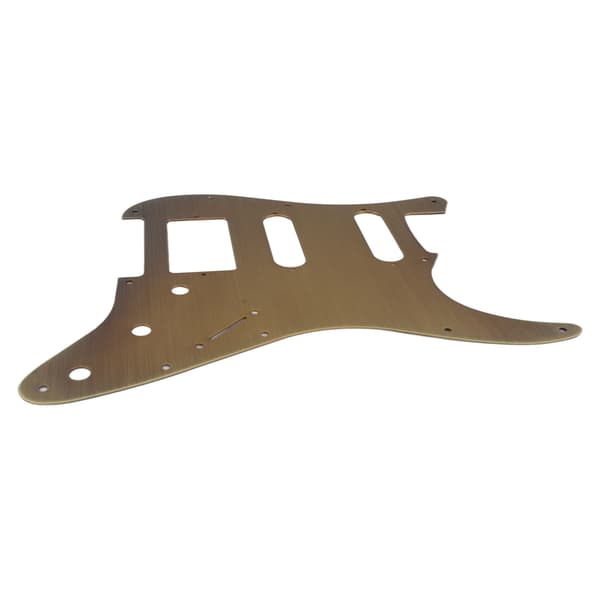 Aluminiumlegering HSH Elgitarr Scratchplate Brons Anti-Repskydd 1 st för Strat Style