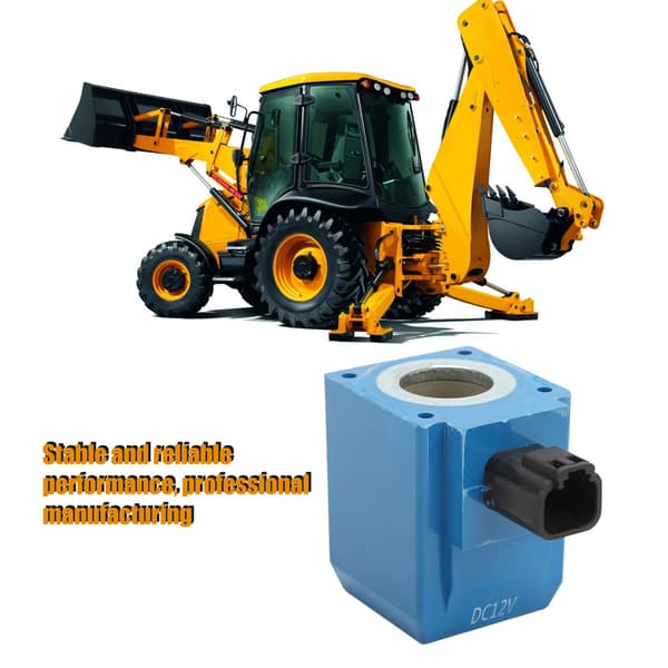 Magnetspole 02365539 Hydraulisk Ventilspole Passer til JCB 3CX 4CX Rendegraver