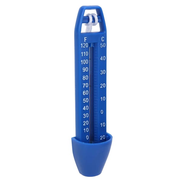 Pool flytande termometer Vattentermometer med snöre Pool Spa Badkar