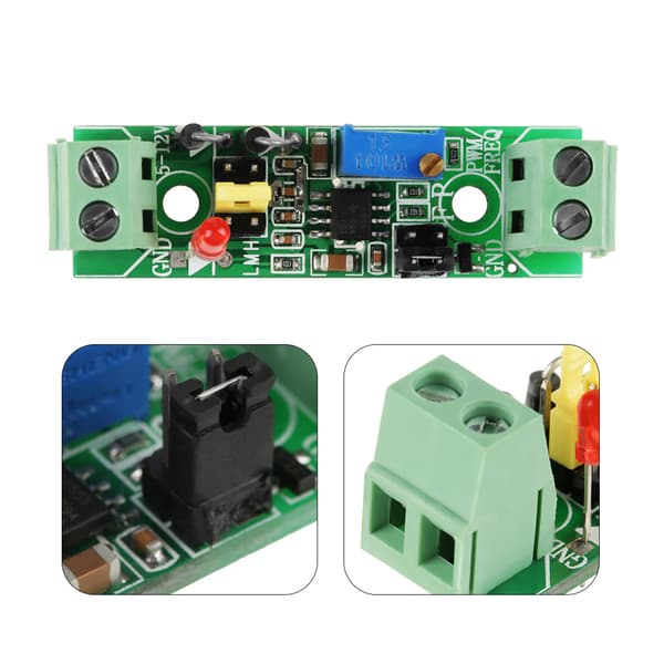 1 stk Grøn NE555 Stepmotor Drive Pulsmodul Signalgenerator (Pulsmodul)