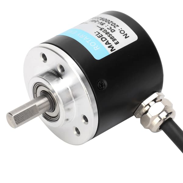 Fotoelektrisk Encoder ABZ 3-faset DC5-24V Solid Aksel til Kontorautomation Ingeniørfelt 500Z