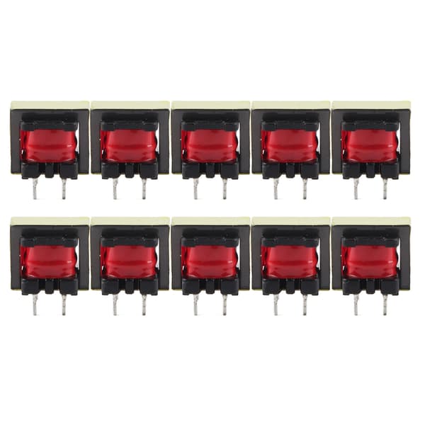 10 stk. 1300 : 8 Ohm lydtransformator EE14 Transformateur POS Transformador