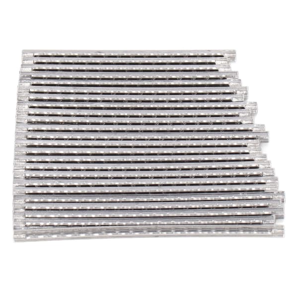 24-pack gitarrbandtråd 2,7 mm 24 band rostfritt stål instrumenttillbehör