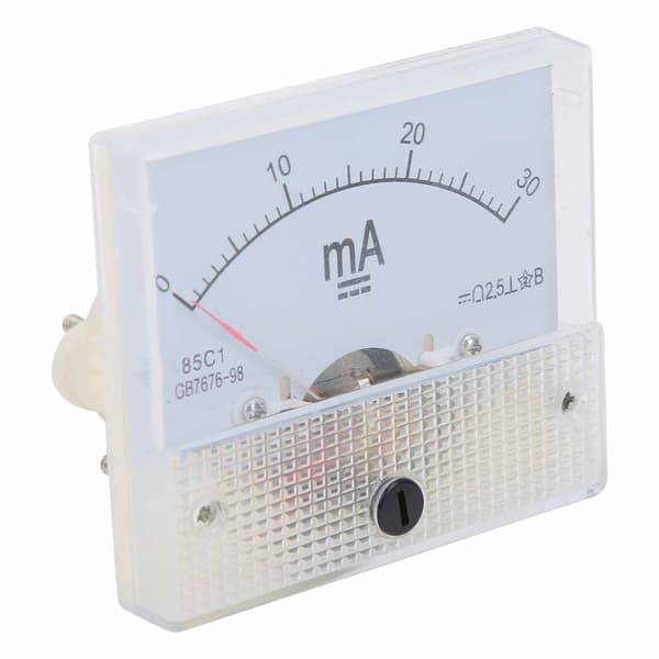 85C1 DC 0-30MA Pekare DC Amperemeter Huvud Amperemeter Strömmätinstrument