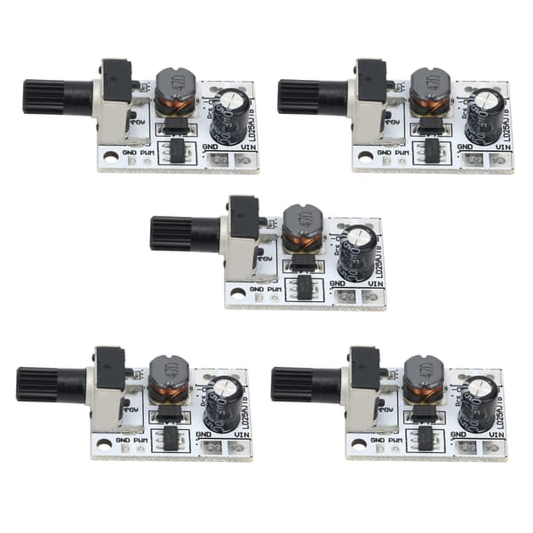5 stk. DC 6-24V 20W Justerbar Lysstyrke LED Driver Switch PWM Lysdæmper Controller
