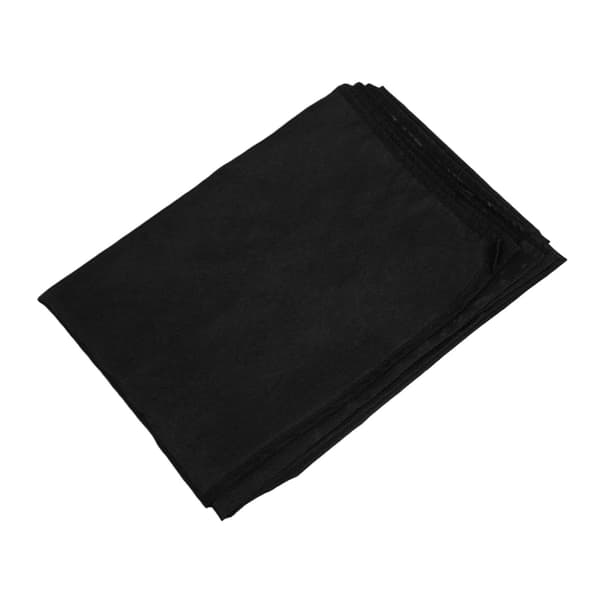 Fotobaggrund Blød Polyester Krølfri Studiebaggrund til Fotoboksfester Sort 4.9x9.8ft