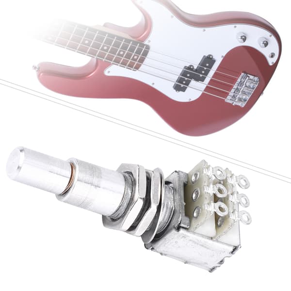 Premium Metal B100K Bas Potentiometer Basguitar Tilbehør 1 Pakke