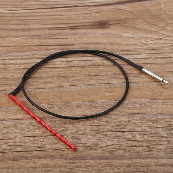 1 st högkänslig Piezo-pickup under sadeln med 2,5 mm jack för gitarrtillbehör