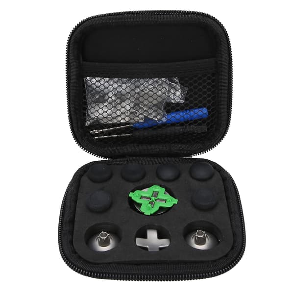 Elite XBOX ONE Controller Erstatnings ABXY Knapsæt, Holdbart Sort Gamepad Tilbehørssæt