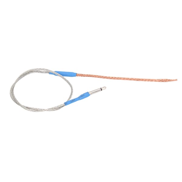 Silverblå metallgitarr Piezo Elektrisk Pickup Stick Transducer Rod 2,5 mm Utgångsjack för Akustisk Klassisk 1-pack
