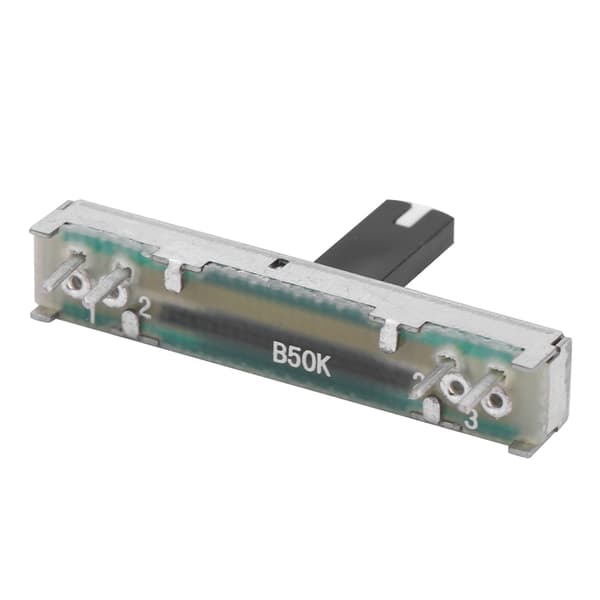 10 stk. B50K skyde-potentiometer til guitar