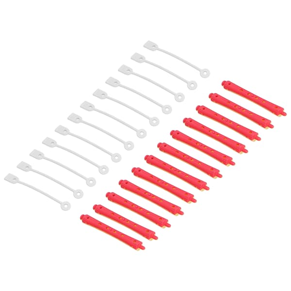 12-pack plast kallvågspermanentstavar papiljotter för hår salong styling