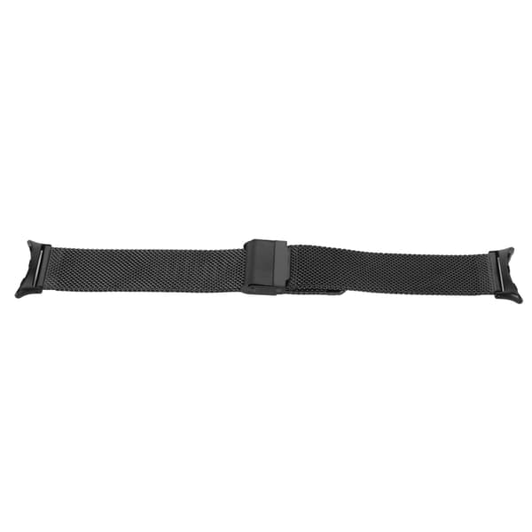 Magnetiske Mesh Loop-remme til Google Pixel Watch Band Justerbar Urrem i Rustfrit Stål Sort