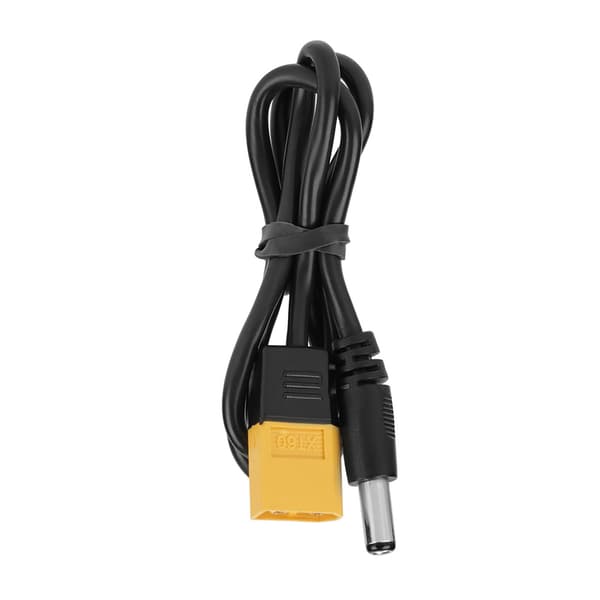 XT60 han-kuglestik til han DC 5.5 x 2.5mm DC5525 strømkabel