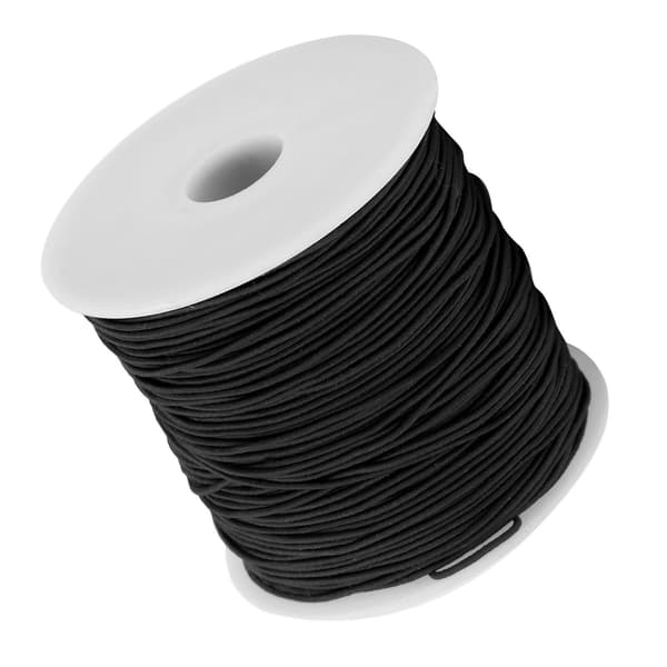 Sort elastisk tråd DIY perletråd perlesnor til armbånd smykkefremstilling håndværk