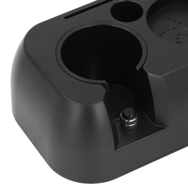 Espresso Stampestation ABS Alsidig Tamper Baseholder til Hjemmet Mat Sort