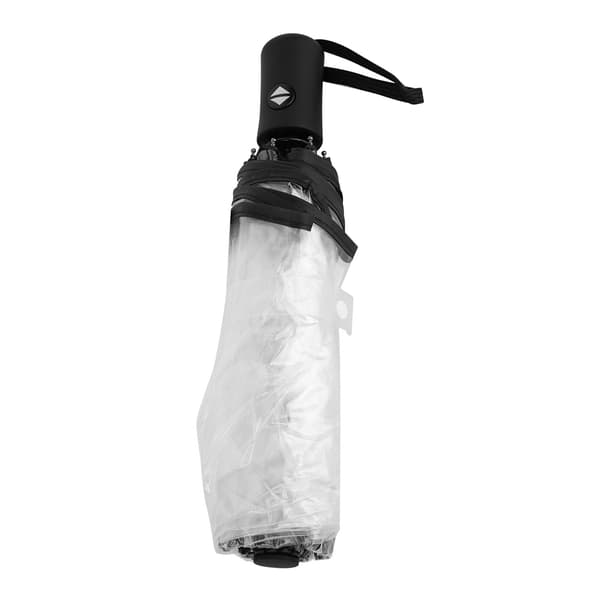Transparenta regnparaplyer vikbara bärbara trefaldiga dammode paraply