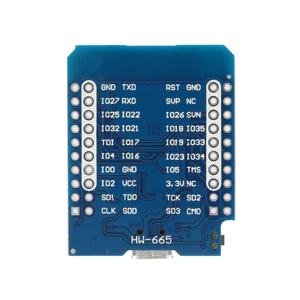 Mini ESP32 WiFi Bluetooth 2 i 1 CPU Internet of Things Udviklingskort