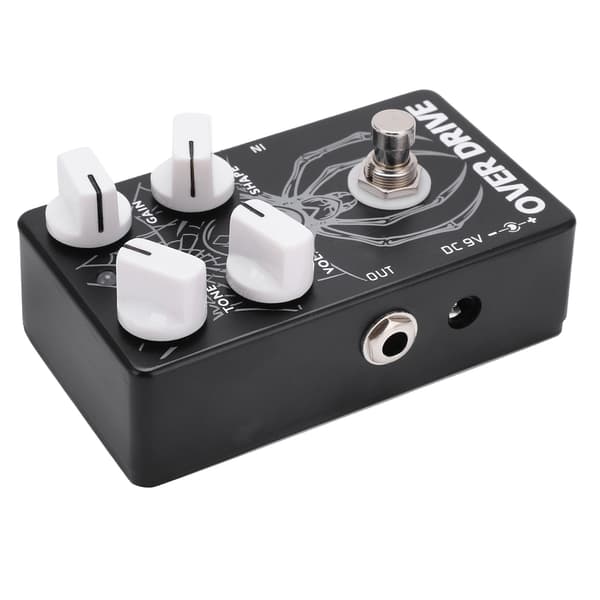 Gitarr Stompbox Overdrive Speed Music Gear med True Bypass CP-65 DC9V