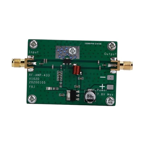 Effektforstærkerkort Højfrekvent RF 433MHz 8W Digitalt Modul Elektronisk Komponent