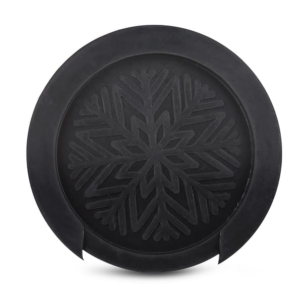 Svart gummi gitarr ljudhålsskydd block för akustisk klassisk gitarr 38''/39''