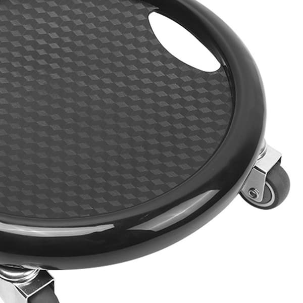 Core Slider Maghjul 4 rullar Gliding Discs för corestyrka Hemmaträningsutrustning, Svart
