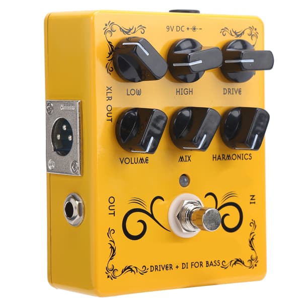 Gitarr Distortion Stompbox Multi Mode XLR Utgång Musik Utrustning CP-60