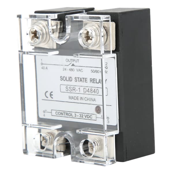 SSR-40-DA Solid State Relæ SSR Solid State Modul DC Styret AC 40A 3-32VDC