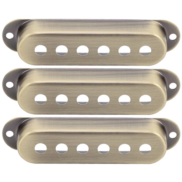 3 st mässing enkel pickup-skydd 48mm/50mm/52mm gitarrtillbehör för ST SQ elgitarr brons