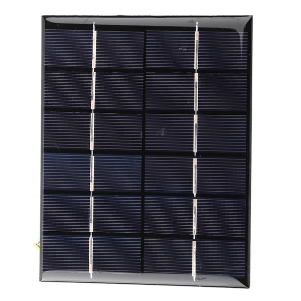 6V 2W Mini Bærbar Polykrystallinsk Solpanel Smart Strøm til Batterioplader Udendørs