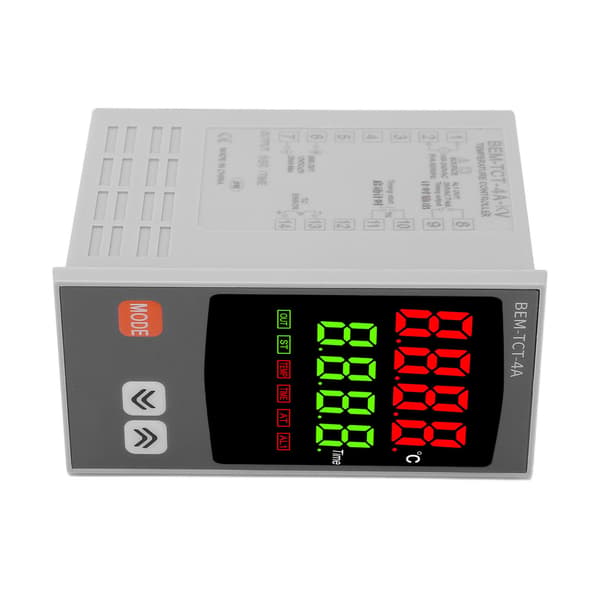 PID Temperaturregulator 7-segments LED-display PID Termostatregulator för industriell utrustning AC 100‑240V