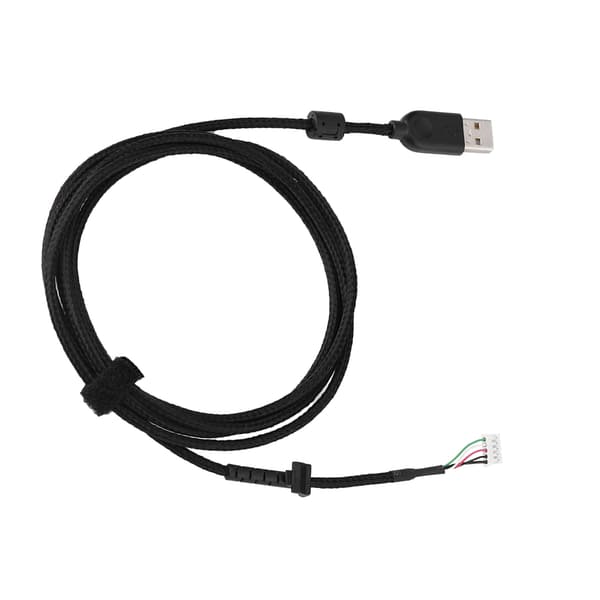 USB-museledning 2,19yd Plug & Play erstatningskabel til Logitech G502