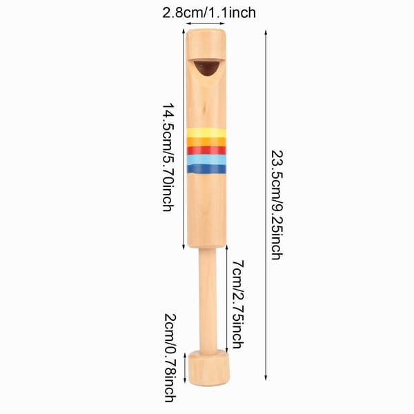 Träflöjt Piccolo Flöjt Instrument Barnleksak Present