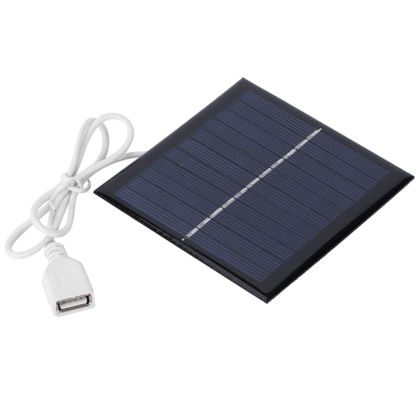 1W 5.5V solpanelplade DIY polysilicium solopladningsmodul til 3.7V-5V batteri