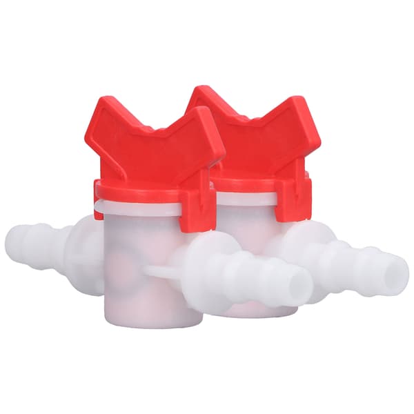 2 stk. flowreguleringsventil vandstopregulator ABS-afbrydertilbehørssæt 10 mm / 0,39 tommer