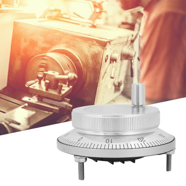 80mm 6-bens CNC Pulser Håndhjul 5V 100PPR Manuel Pulsgenerator Roterende Encoder